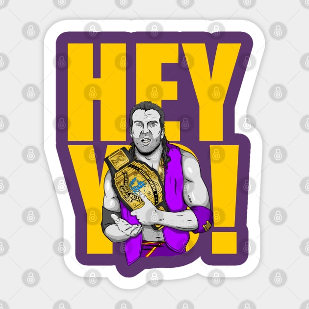 Razor Ramon Sticker by DrawnStyle